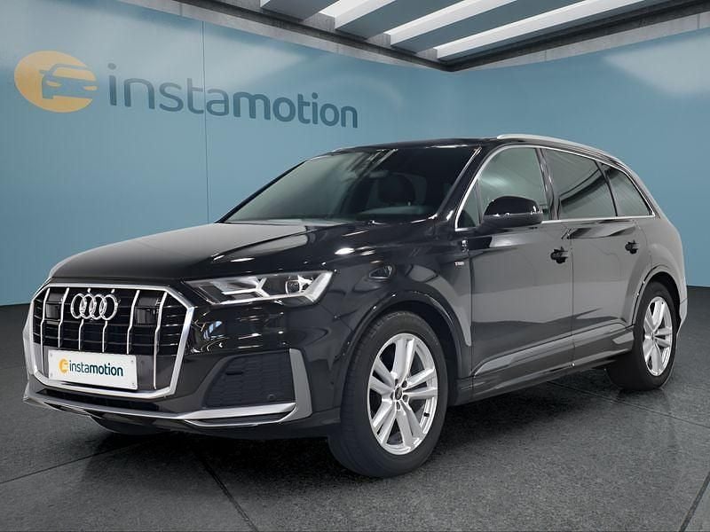 Schwarz Gebraucht 2022 Audi Q7 SUV | 56.049 € (Fairer Preis) - Bild 1/4