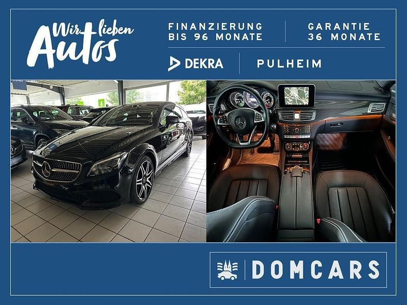 Schwarz Gebraucht 2016 Mercedes CLS350 Shooting Brake AMG Kombi | 39.999 € - Bild 1/4