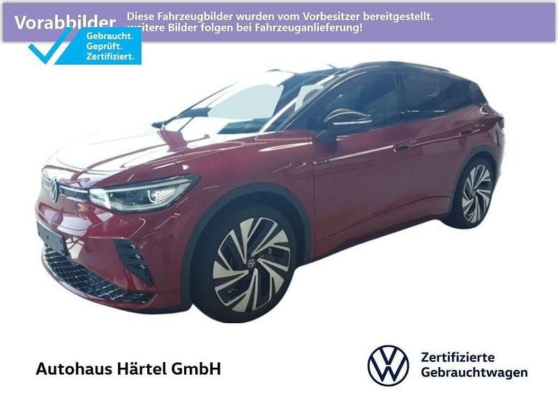 Kings red, metallic Gebraucht 2025 VW ID.4 GTX SUV | 47.300 € (Etwas zu teuer) - Bild 1/4