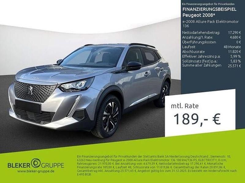 Lack grau artense/typ aussenverkleidung metalliclackierung Gebraucht 2023 Peugeot e-2008 Allure SUV | 20.980 € (Fairer Preis) - Bild 1/3