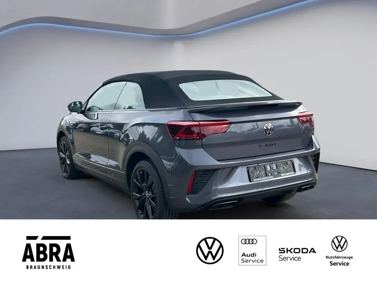 Gebraucht VW T-Roc Cabriolet R-line 150 PS (110 kW) 2025 Grau Cabrio