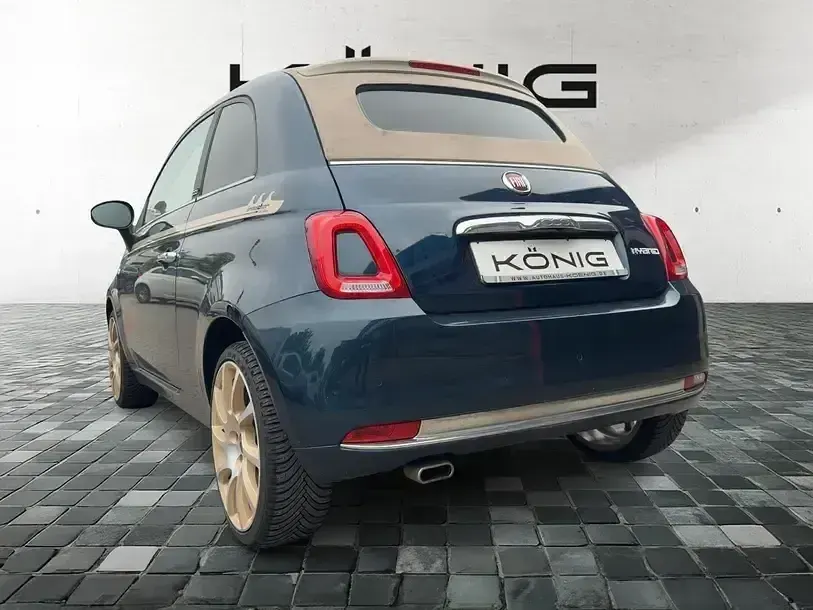 Gebraucht Fiat 500C Dolcevita 69 PS (50 kW) 2021 Blau Cabrio