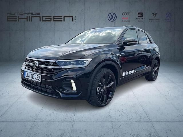 Schwarz Gebraucht 2024 VW T-Roc R-line SUV | 31.888 € (Fairer Preis) - Bild 1/3