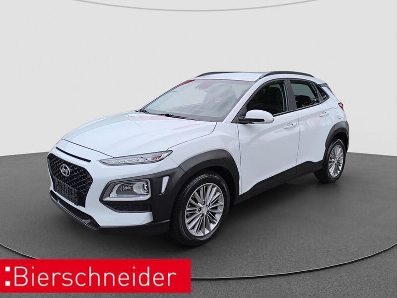 Weiss Gebraucht 2021 Hyundai Kona Trend SUV | 16.990 € (Superpreis) - Bild 1/4
