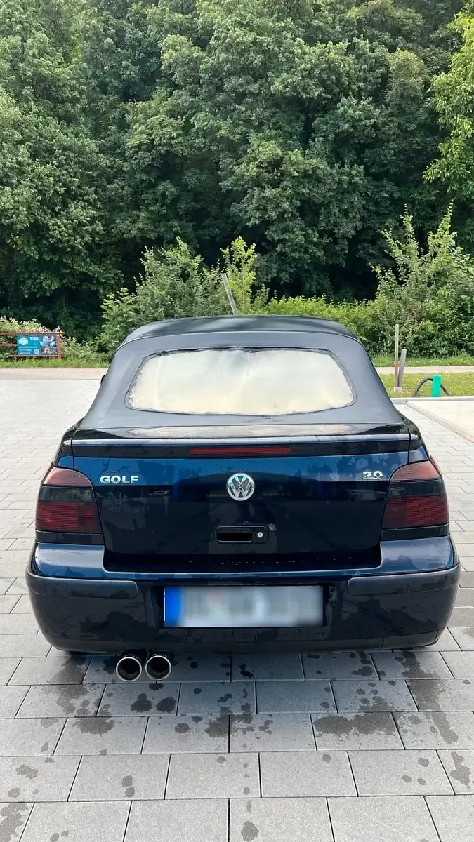 Gebraucht VW Golf Cabriolet 116 PS (85 kW) 2001 Blau Cabrio