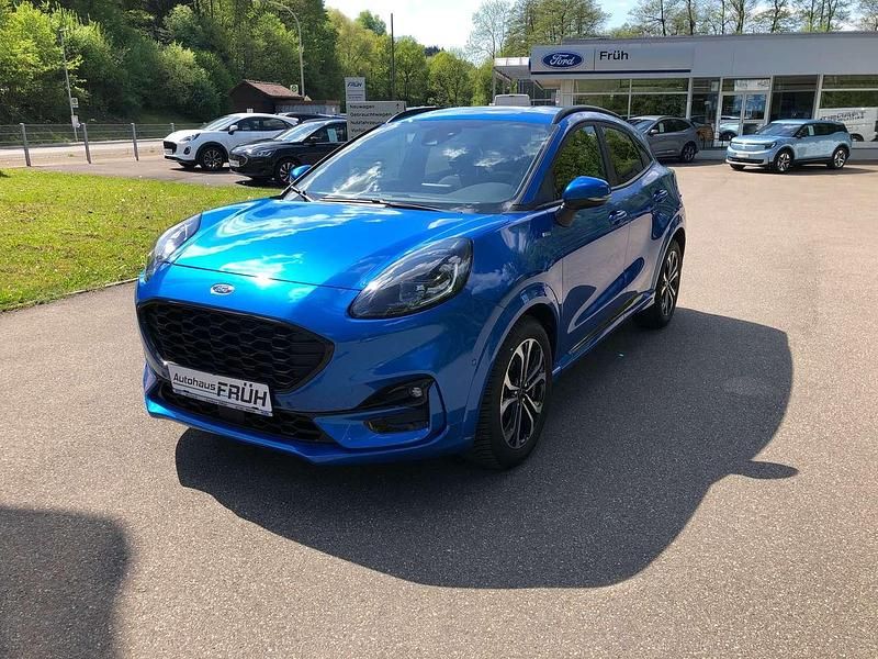 Dynamicblau metallic Gebraucht 2023 Ford Puma ST-Line X SUV | 25.290 € (Etwas zu teuer) - Bild 1/4