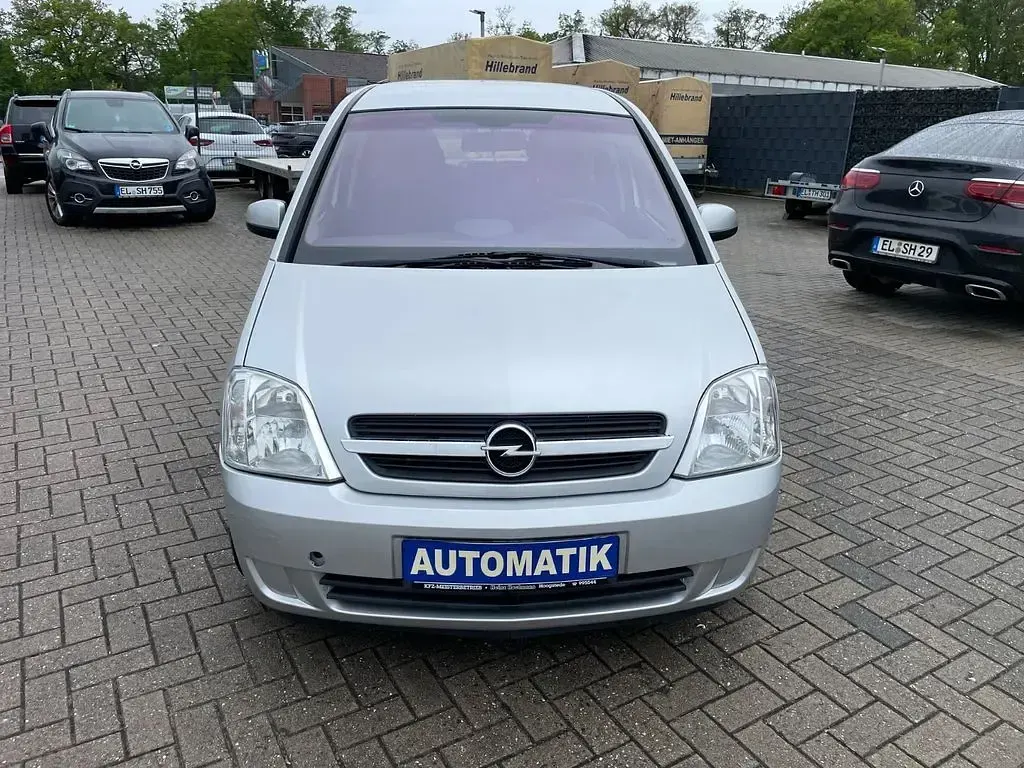 Gebraucht Opel Meriva 101 PS (74 kW) 2004 Silber Van / Kleinbus