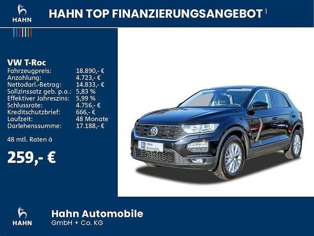 Gebraucht VW T-Roc 150 PS (110 kW) 2018 Deep black perleffekt SUV