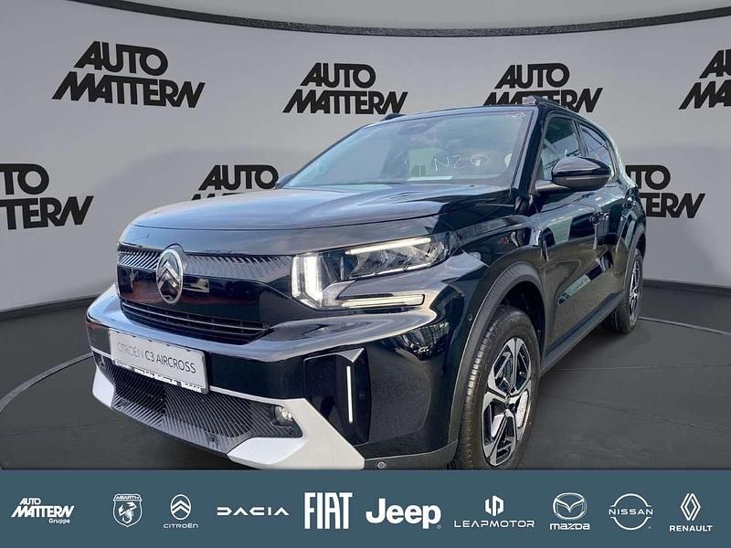 Neu Citroën C3 Aircross 145 PS (106 kW) 2025 Lackierung schwarz perla nera/ SUV