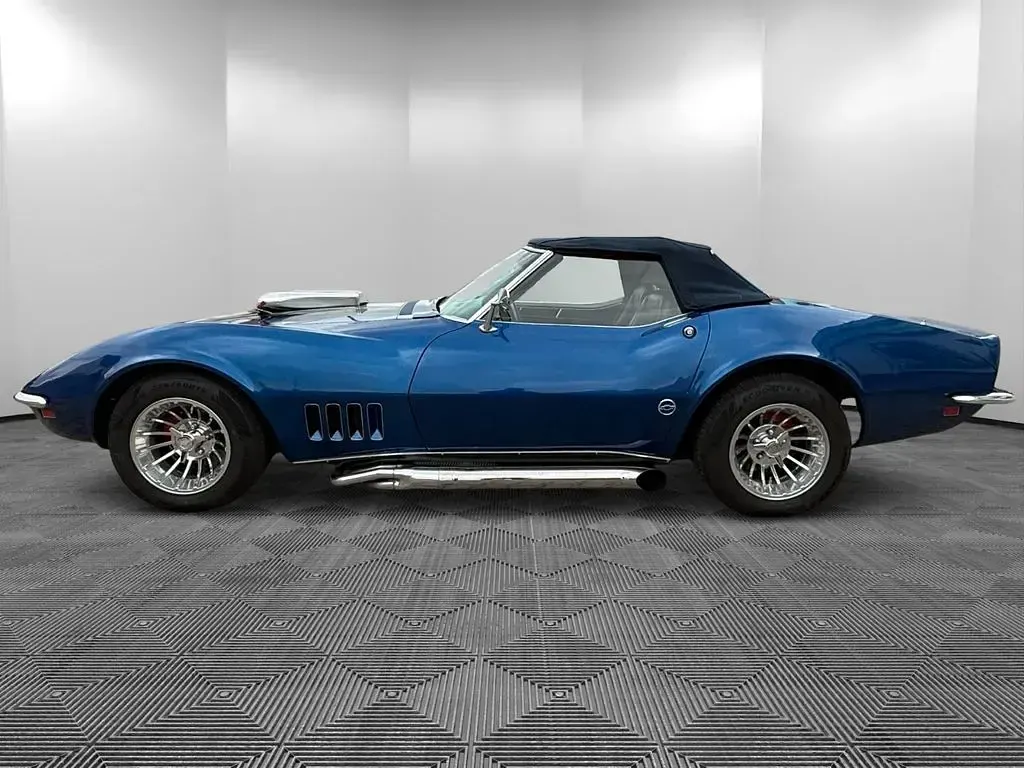 Gebraucht Corvette Stingray 226 PS (166 kW) 1968 Blau Cabrio