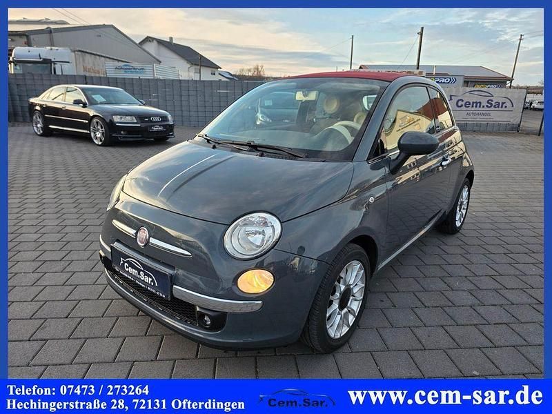 Grau Gebraucht 2011 Fiat 500C Lounge Cabrio | 4.000 € (Fairer Preis) - Bild 1/4