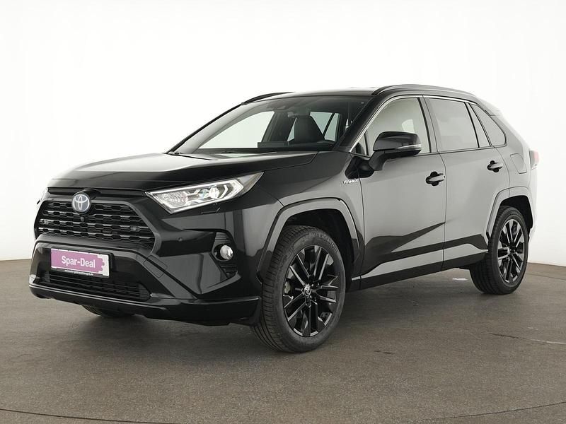 Tiefschwarz mica Gebraucht 2021 Toyota RAV4 Hybrid Edition SUV | 33.424 € (Fairer Preis) - Bild 1/4