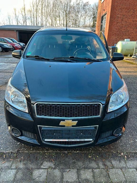 Gebraucht Chevrolet Aveo 84 PS (61 kW) 2010 Schwarz Kleinwagen