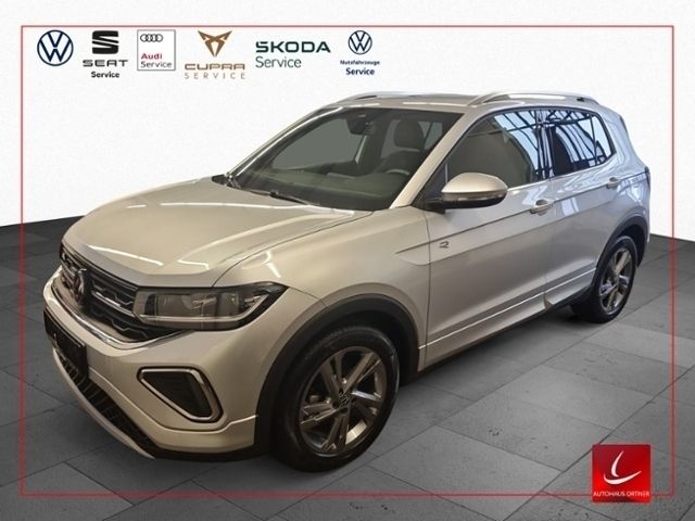 Silber Gebraucht 2024 VW T-Cross R-line SUV | 25.980 € (Teuer) - Bild 1/4