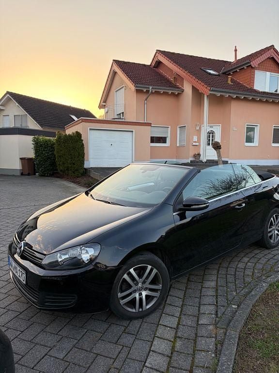 Gebraucht VW Golf Cabriolet 105 PS (77 kW) 2012 Schwarz Cabrio