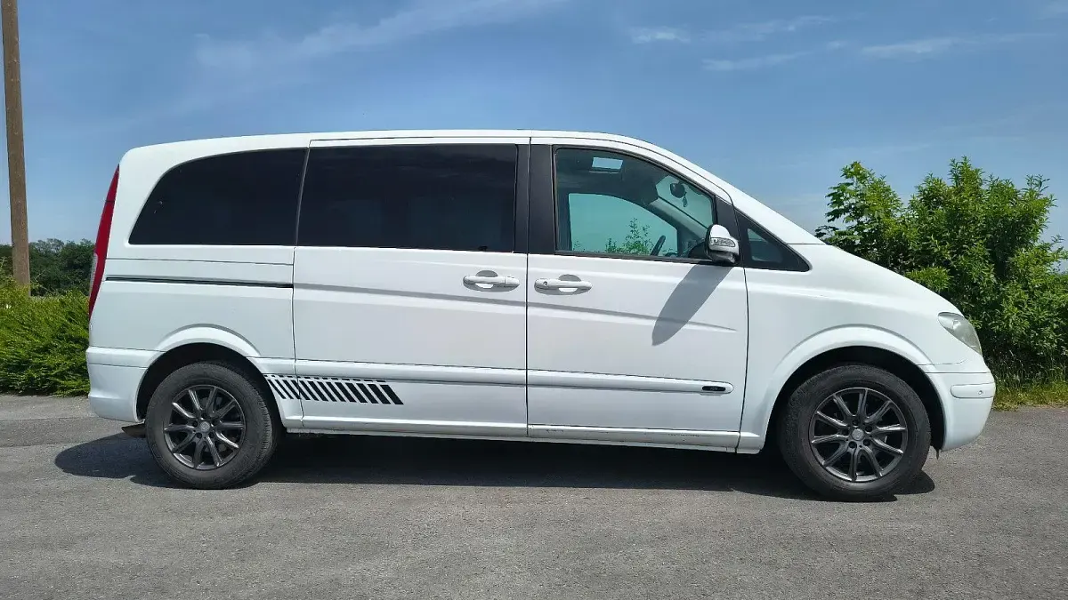 Gebraucht Mercedes Viano 150 PS (110 kW) 2008 Weiß Van / Kleinbus