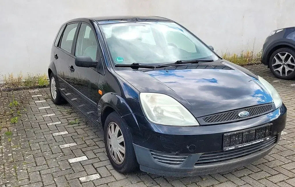 Gebraucht Ford Fiesta 80 PS (58 kW) 2002 Schwarz Kleinwagen