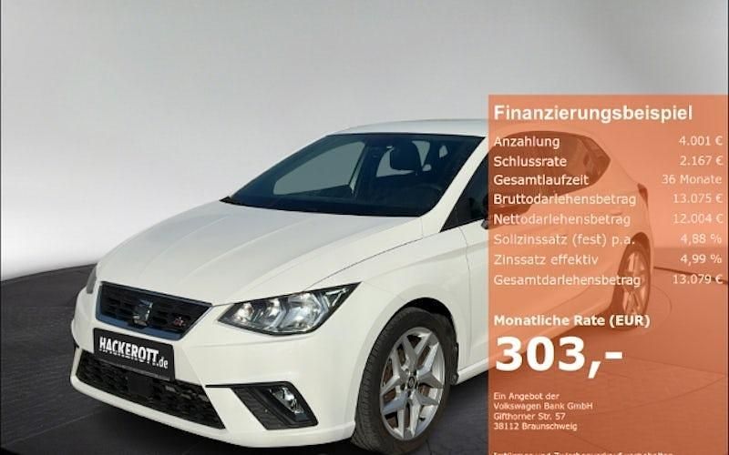Gebraucht Seat Ibiza FR 95 PS (69 kW) 2019 Weiss Kleinwagen