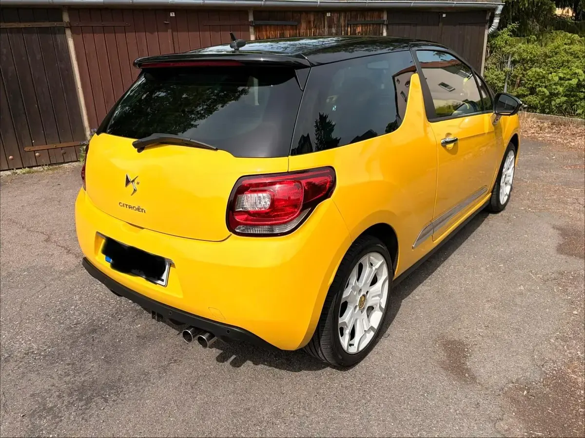 Gebraucht Citroën DS3 156 PS (114 kW) 2011 Gelb Kleinwagen