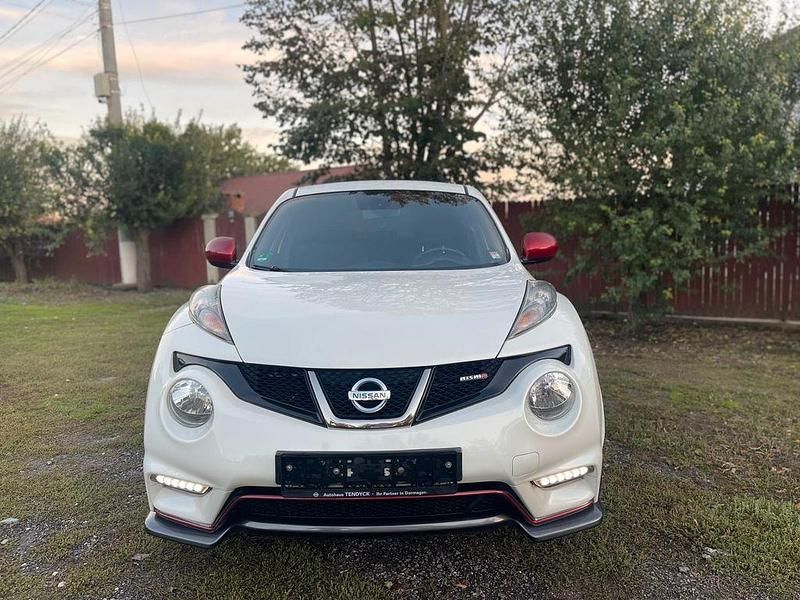 Weiß Gebraucht 2014 Nissan Juke Acenta SUV | 9.950 € (Teuer) - Bild 1/4