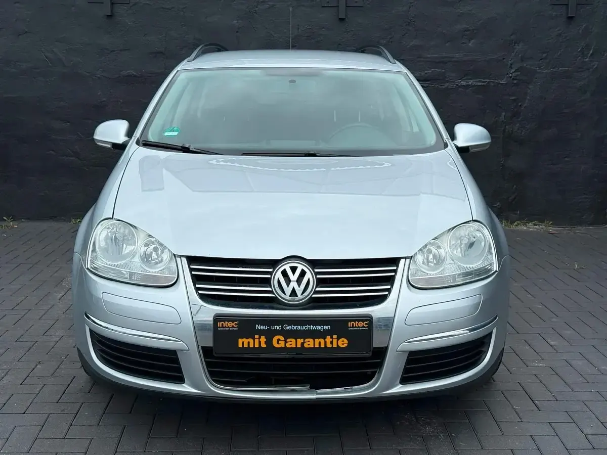 Gebraucht VW Golf VI 102 PS (75 kW) 2008 Silber Kleinwagen