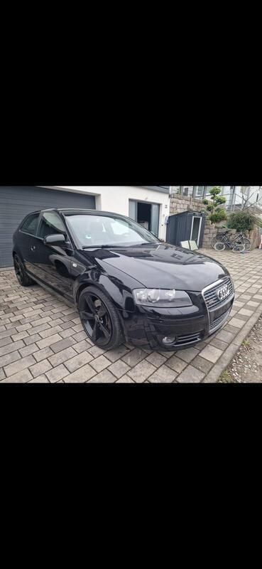 Schwarz Gebraucht 2005 Audi A3 S-Line Kleinwagen | 6.000 € - Bild 1/4