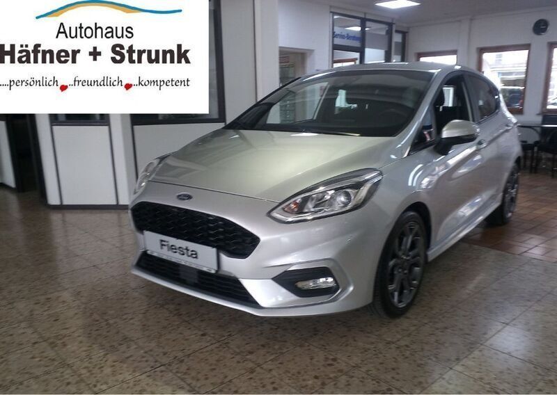 Silber Gebraucht 2019 Ford Fiesta ST-Line Kleinwagen | 12.997 € (Fairer Preis) - Bild 1/4