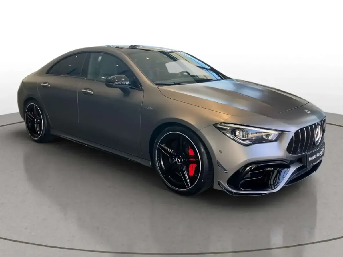 Gebraucht Mercedes CLA45 AMG AMG 421 PS (309 kW) 2023 Manufaktur mountaingrau magno Coupé