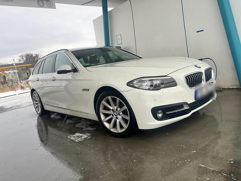 Gebraucht BMW 520 184 PS (135 kW) 2014 Weiß Kombi