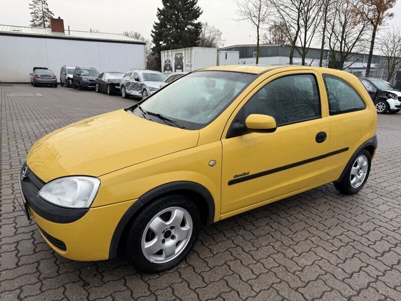 Gebraucht Opel Corsa 58 PS (42 kW) 2001 Gelb Kleinwagen