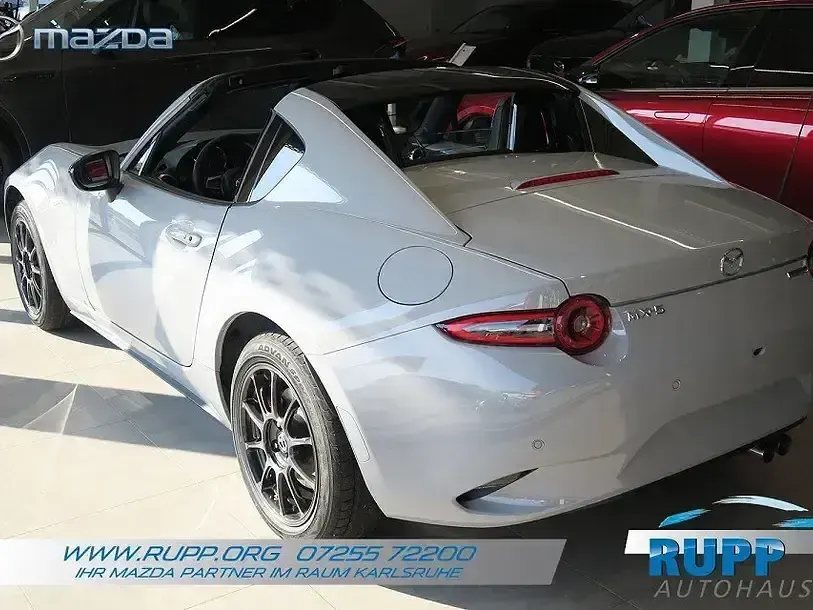 Neu Mazda MX5 Homura-Line 132 PS (97 kW) 2025 Aero gray m Cabrio