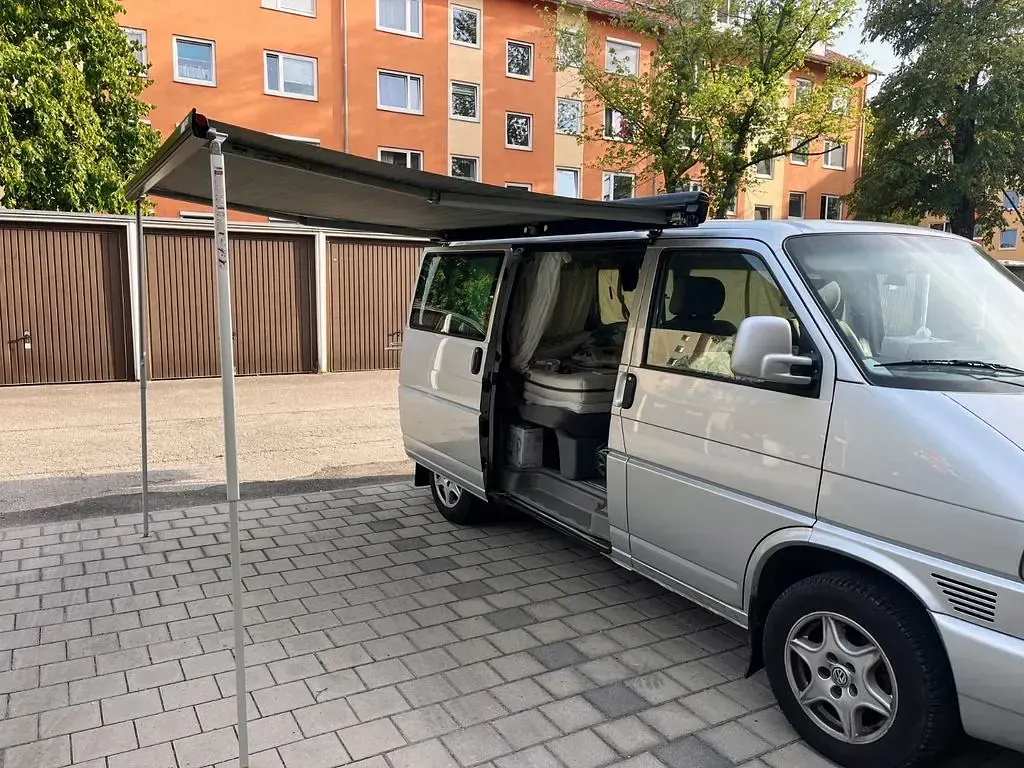 Used VW Multivan 102 HP (75 kW) 2001 Grey Minivan
