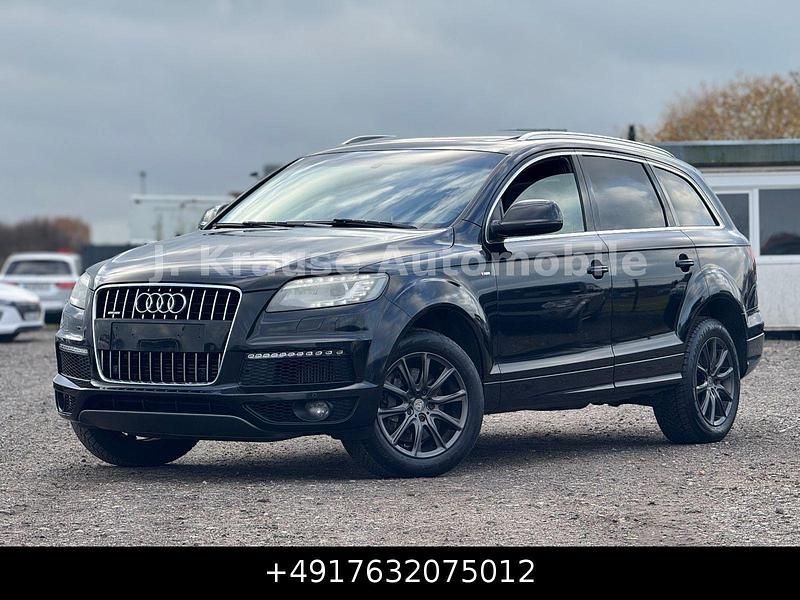 Schwarz Gebraucht 2010 Audi Q7 S-Line SUV | 9.999 € (Guter Preis) - Bild 1/3