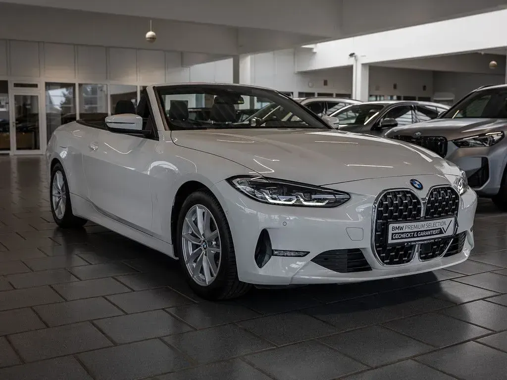Gebraucht BMW 420 Cabriolet Sport Line 184 PS (135 kW) 2023 Weiß Cabrio
