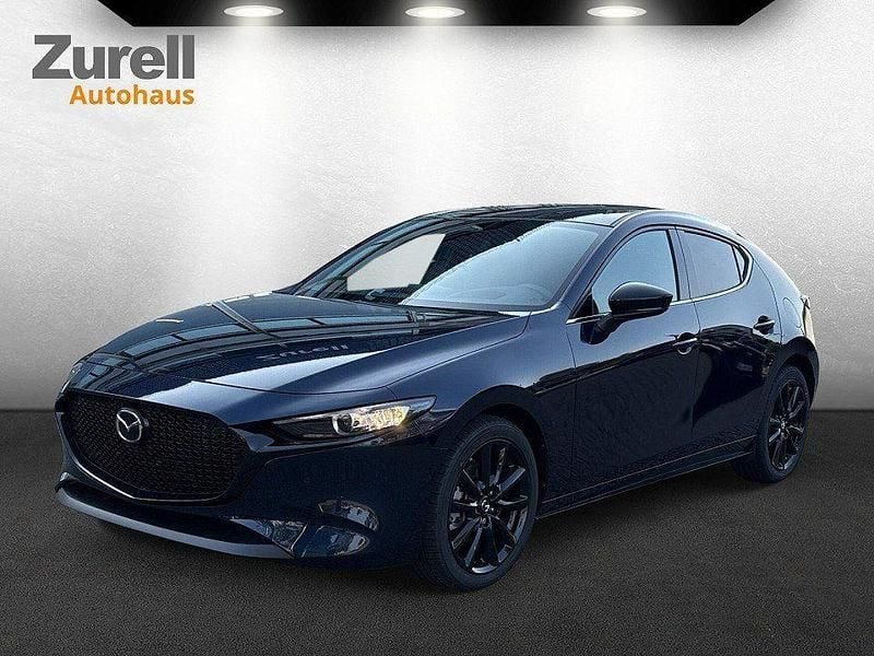 Deep crystal blue Neu 2025 Mazda 3 Homura-Line Limousine | 28.880 € (Fairer Preis) - Bild 1/4