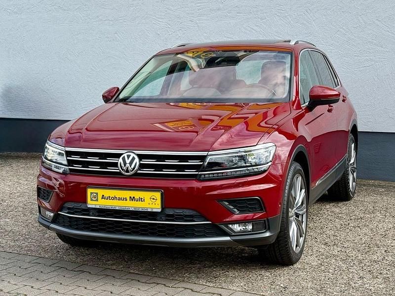 Gebraucht VW Tiguan Highline 190 PS (139 kW) 2019 Ruby red SUV