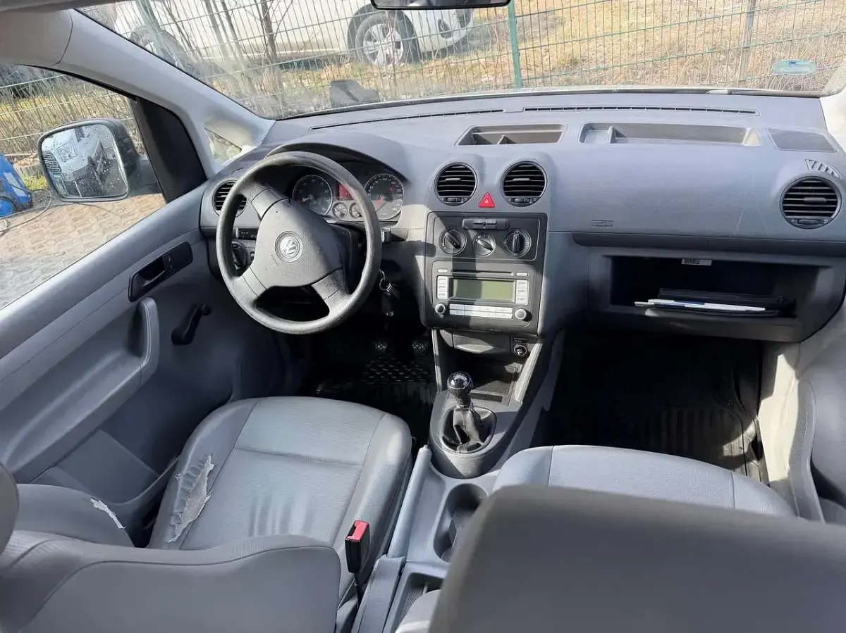 Gebraucht VW Caddy 102 PS (75 kW) 2007 Reflexsilber metallic Van / Kleinbus