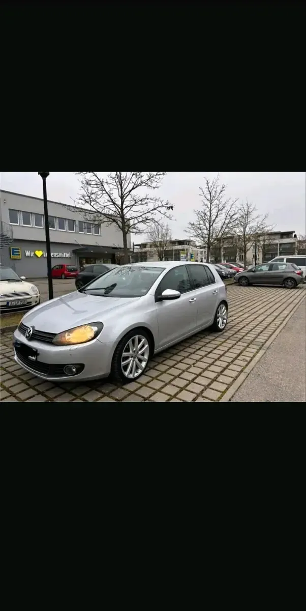 Gebraucht VW Golf VI 122 PS (89 kW) 2009 Silber Kleinwagen