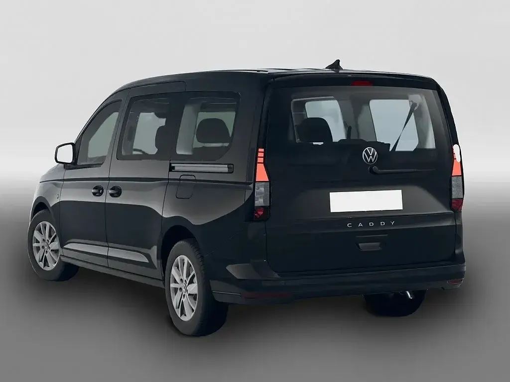 Neu VW Caddy Maxi Life 122 PS (89 kW) 2025 Schwarz Van / Kleinbus
