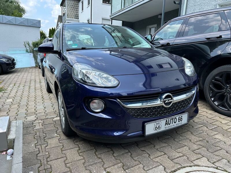 Blau Gebraucht 2013 Opel Adam Jam Kleinwagen | 6.390 € (Fairer Preis) - Bild 1/4