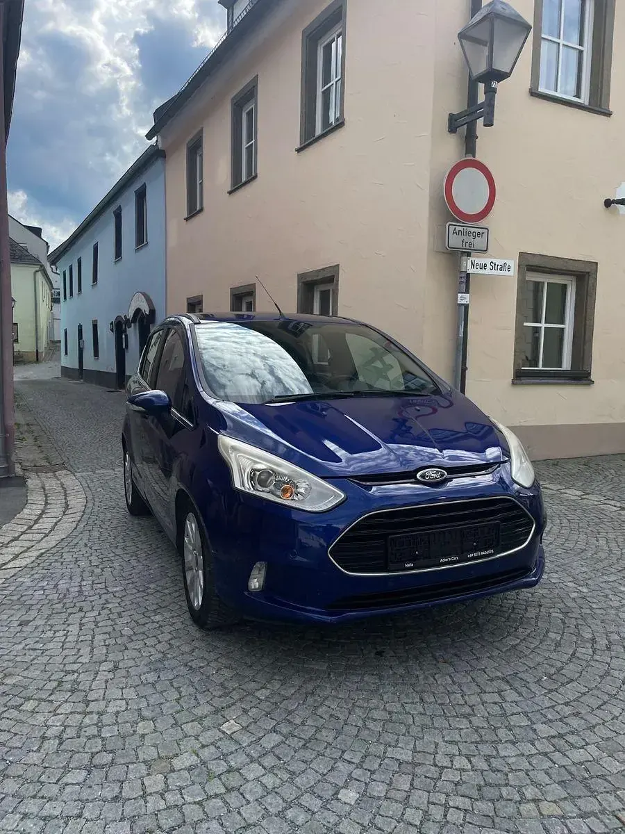 Gebraucht Ford B-MAX SYNC Edition 125 PS (91 kW) 2014 Blau Van / Kleinbus