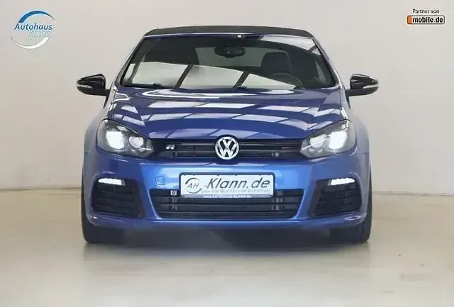 Gebraucht VW Golf Cabriolet R 265 PS (194 kW) 2014 Blau Cabrio
