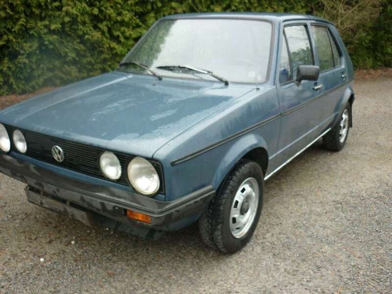 Gebraucht VW Golf I 50 PS (36 kW) 1983 Blau Kleinwagen
