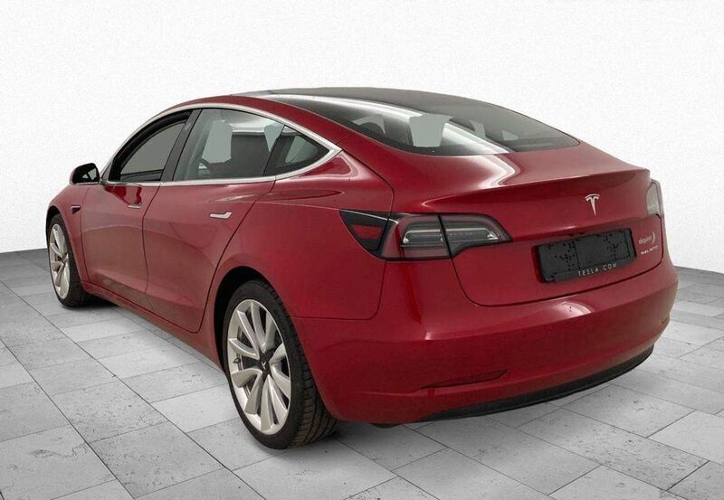 Gebraucht Tesla Model 3 Long Range AWD 350 kW (476 PS) 2019 Rot metallic Limousine
