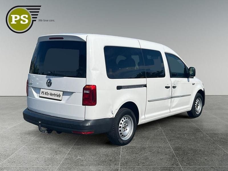 Gebraucht VW Caddy Maxi 102 PS (75 kW) 2019 Weiß Van / Kleinbus