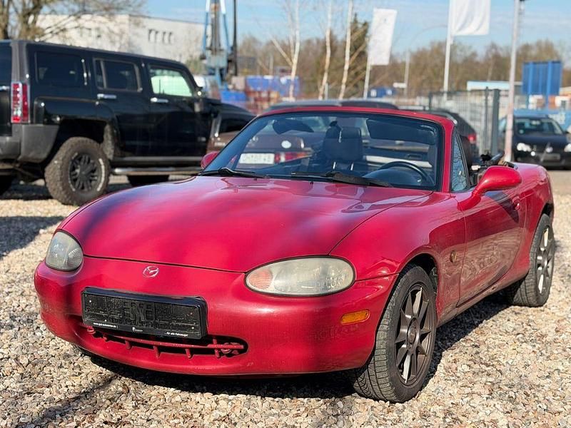 Gebraucht Mazda MX5 110 PS (80 kW) 2000 Rot Cabrio