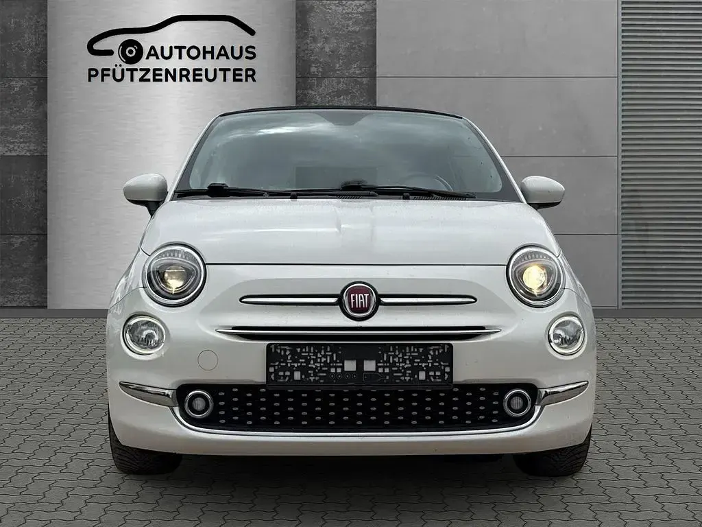 Gebraucht Fiat 500 Lounge 69 PS (50 kW) 2017 Weiß Cabrio