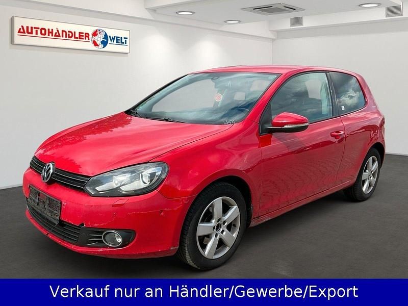 Rot Gebraucht 2010 VW Golf VI Limousine | 1.999 € (Superpreis) - Bild 1/3