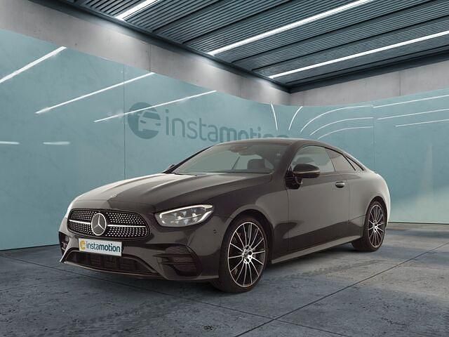 Schwarz Gebraucht 2021 Mercedes E450 AMG Coupé | 76.980 € - Bild 1/2