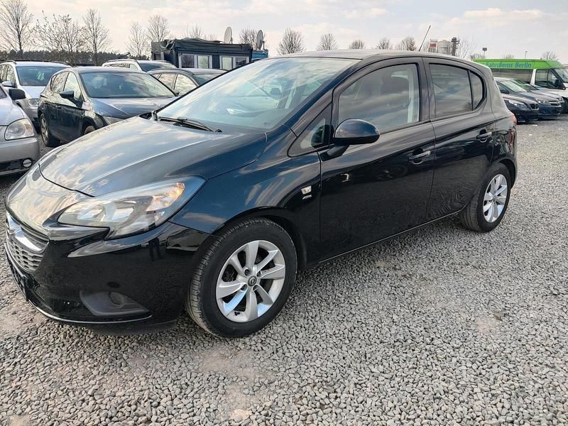 Gebraucht Opel Corsa 90 PS (66 kW) 2017 Schwarz Kleinwagen